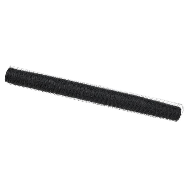 vidaXL Hexagonzaun Grau 1 x 100 m PVC 42005608