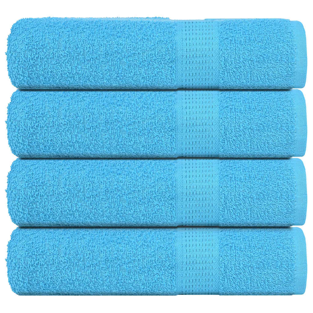 Badetücher 4 Stk. Türkis 100x150 Cm 360 G/m² 100% Baumwolle Vidaxl