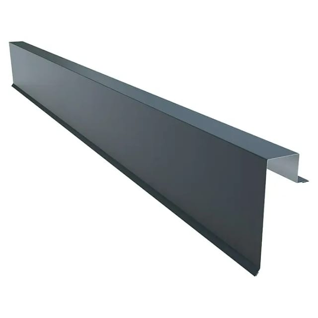 Smart Cover Solution Kantenwinkel für Sandwichplatte Stahl 200 cm Anthrazit