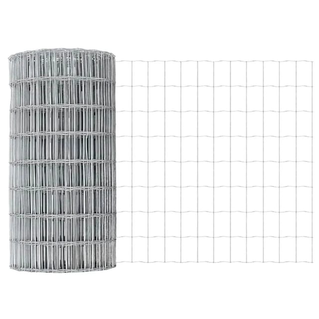 vidaXL Eurozaun 0,4 x 10 m PVC-beschichtetes Eisen 42004626