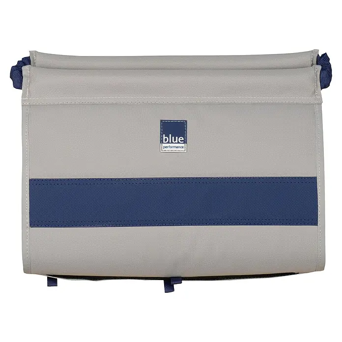 Blue Performance Fallentasche (L x B x T: 350 x 250 x 70 mm, Grau/Blau)