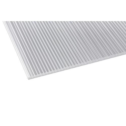 GUTTA Dachplatte, LxBxS: 2000 x 980 x 16 mm, transparent, Polycarbonat (PC)