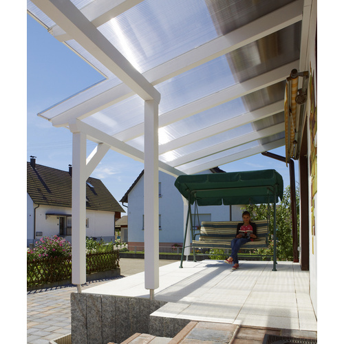 GUTTA Dachplatte, LxBxS: 2000 x 980 x 16 mm, transparent, Polycarbonat (PC) Bild 3