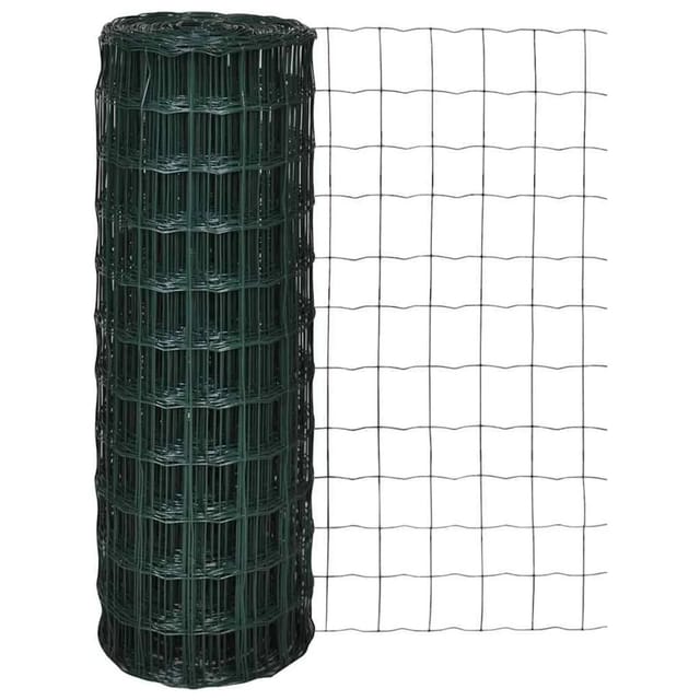 vidaXL Maschendraht Gitterzaun Schweiß gitter 10x1,0m 140585