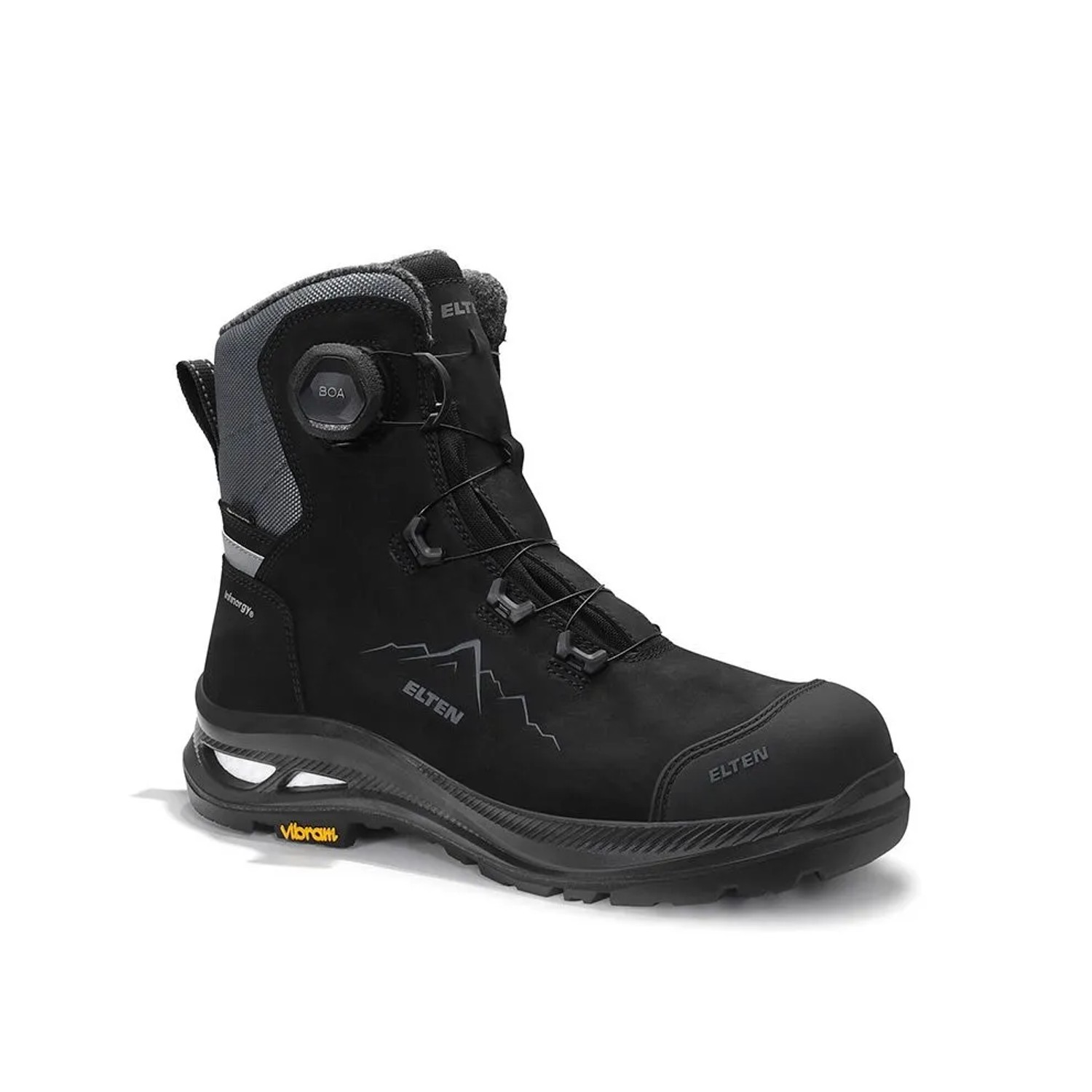 ELTEN Sicherheitsschnürstiefel Form C HAYS XXAG Pro BOA GTX BLACK High ESD S3S WR