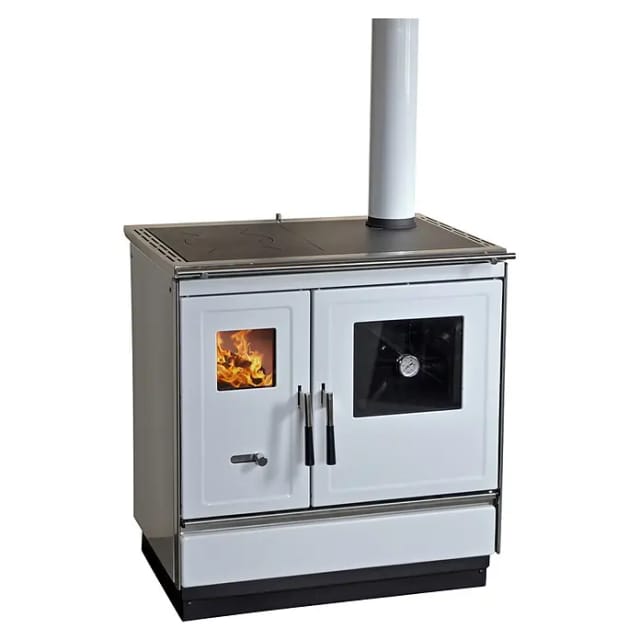 Haas+Sohn Herd HSH 81 Backfach Rechts Weiß 7,4 kW