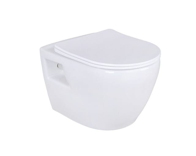 Belvit Wand-WC Dusch-WC Komplettset mit Taharet Bidet Funktion inkl. Vorwandelement Betätigungsplatte Schallschutz AC90L