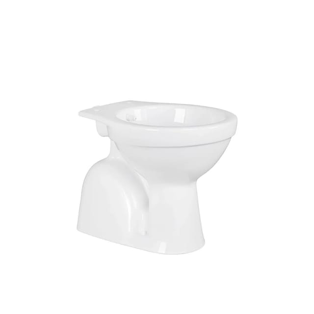 Belvit Stand-WC Dusch-WC mit Bidet Taharet Funktion Standtoilette Bodenabgang Sanitärkeramik Weiß