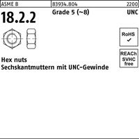 Sechskantmuttern ART 83934 Grad 5 1/2 UNC S Bild 2