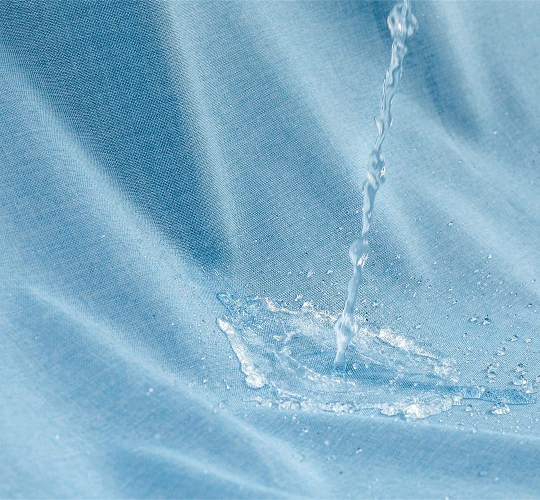 M&W DAS DESIGN Duschvorhang 180x200 Shower curtains Anti schimmel Waschbar Mit gewicht Schwer Bild 3