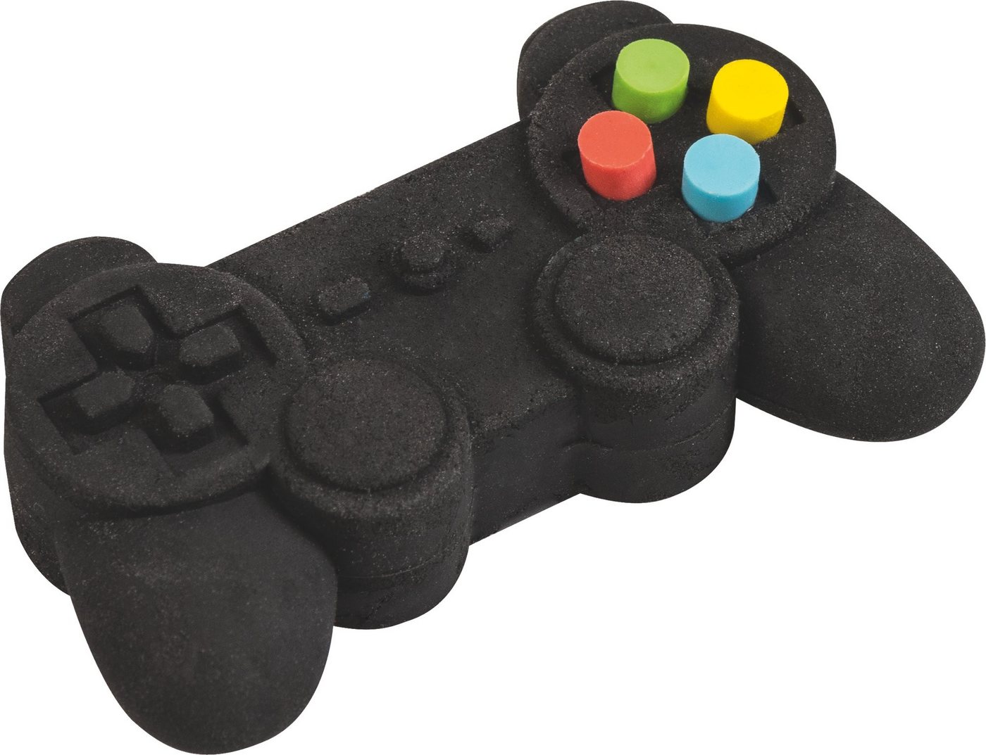 Baier & Schneider Radiergummi Radiergummi Gamepad 3D Design schwarz
