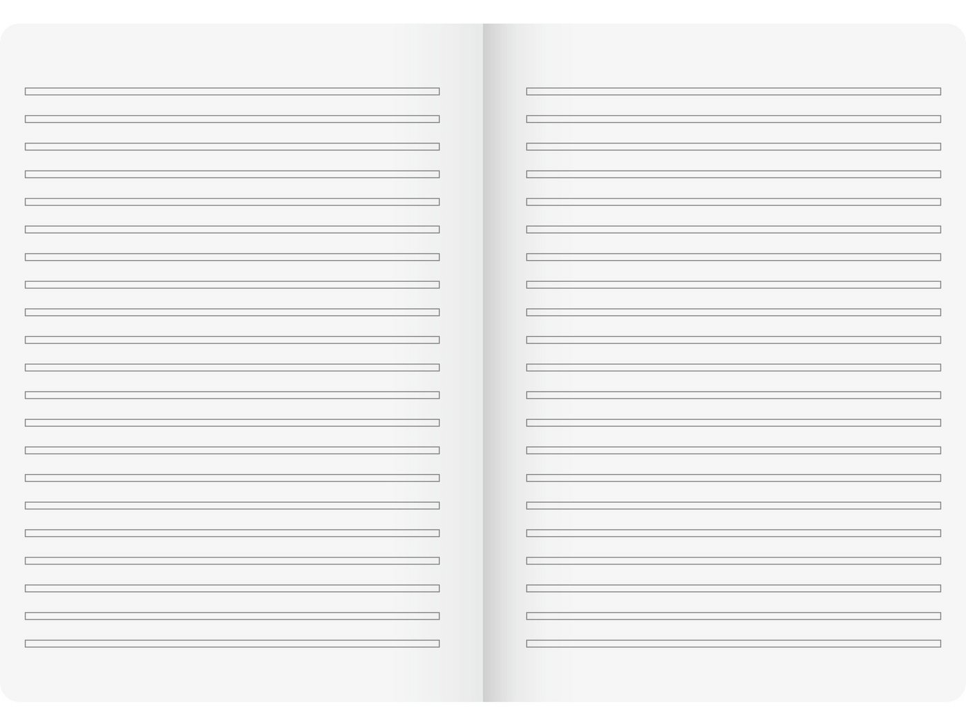 Baier & Schneider Schulheft Schulheft Premium Vivendi A4 Lineatur 3 blau, zwei Linien pro Zeile 3 5 mm Abstand Lineatur 3