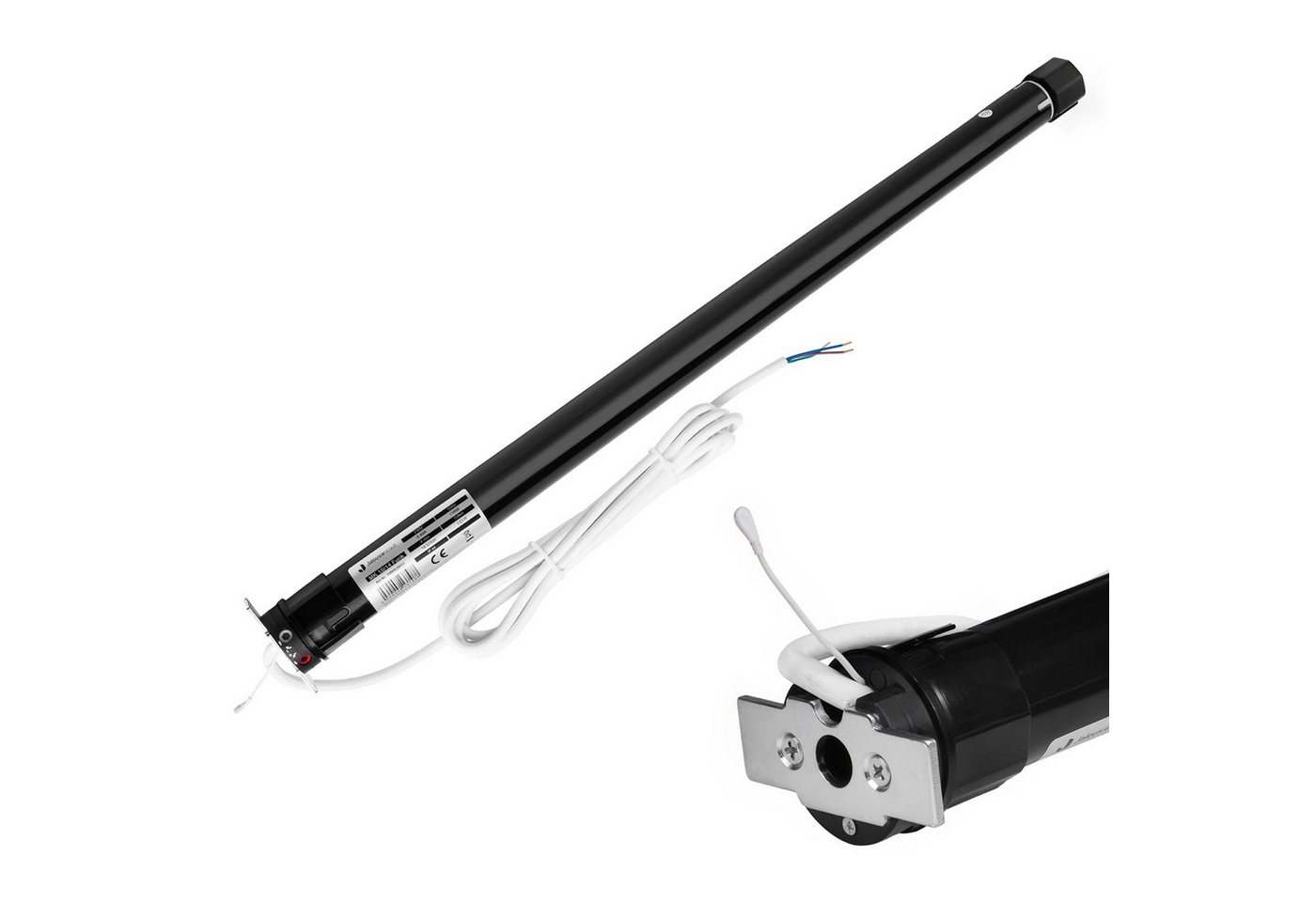 jalousiescout Rollladenmotor Funk-Rollladenmotor MK, 10/14 (10 Nm / SW40), (Packung, 1 St), 40 mm, mit Funk, 10 Nm Bild 2