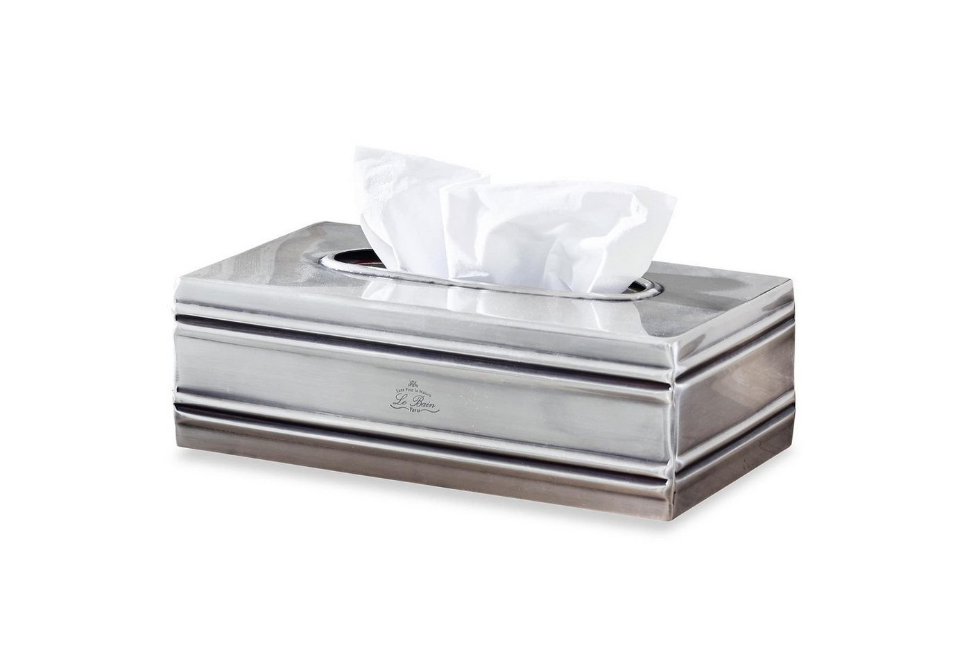 Mirabeau Badaccessoire-Set Taschentuchbox Suzette antiksilber