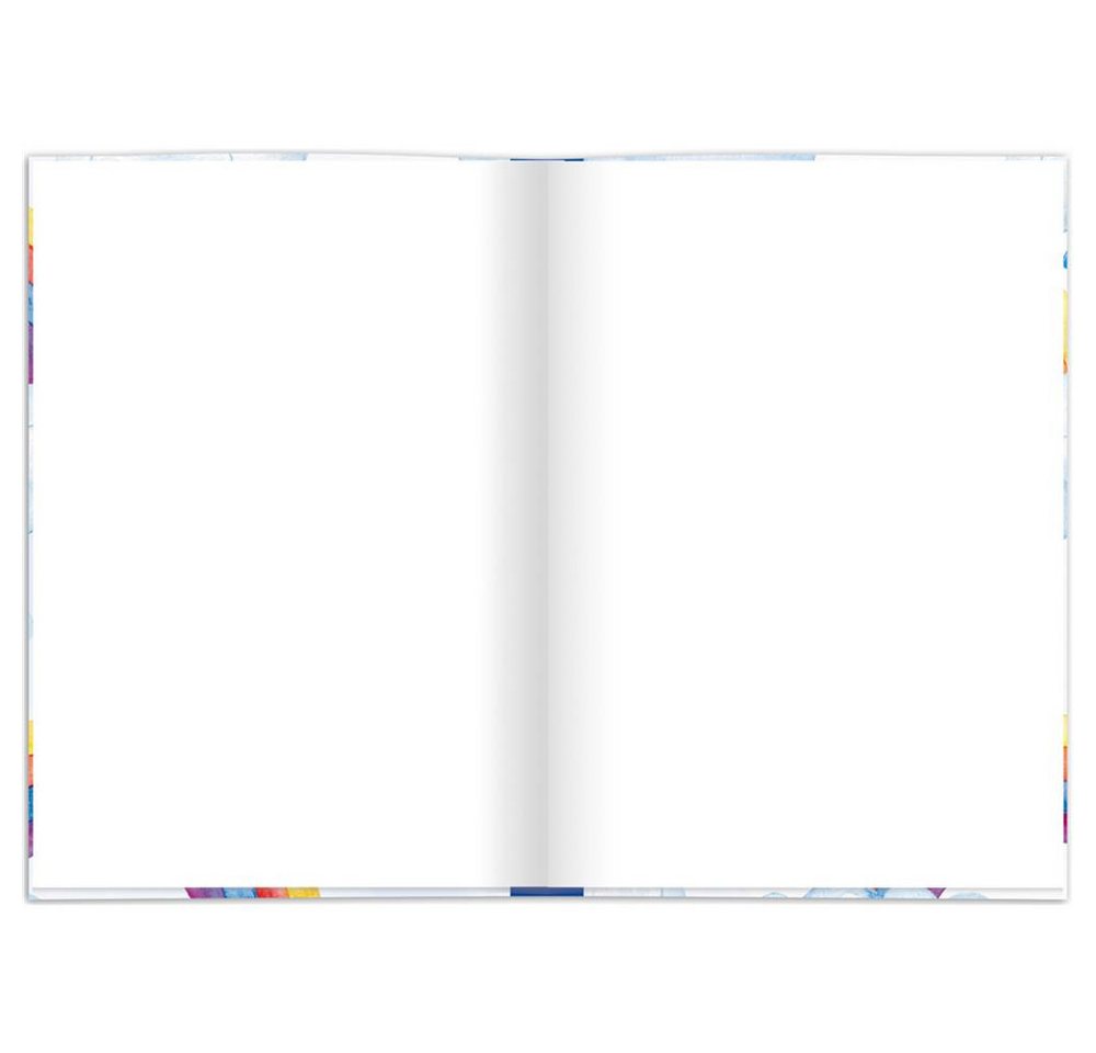 RNK Verlag Notizbuch Over the Rainbow DIN A4 Hardcover blanko 96 Blatt, Skizzenbuch, Zeichenbuch, Kreativbuch, Ideenbuch, Künstlerbuch Bild 2