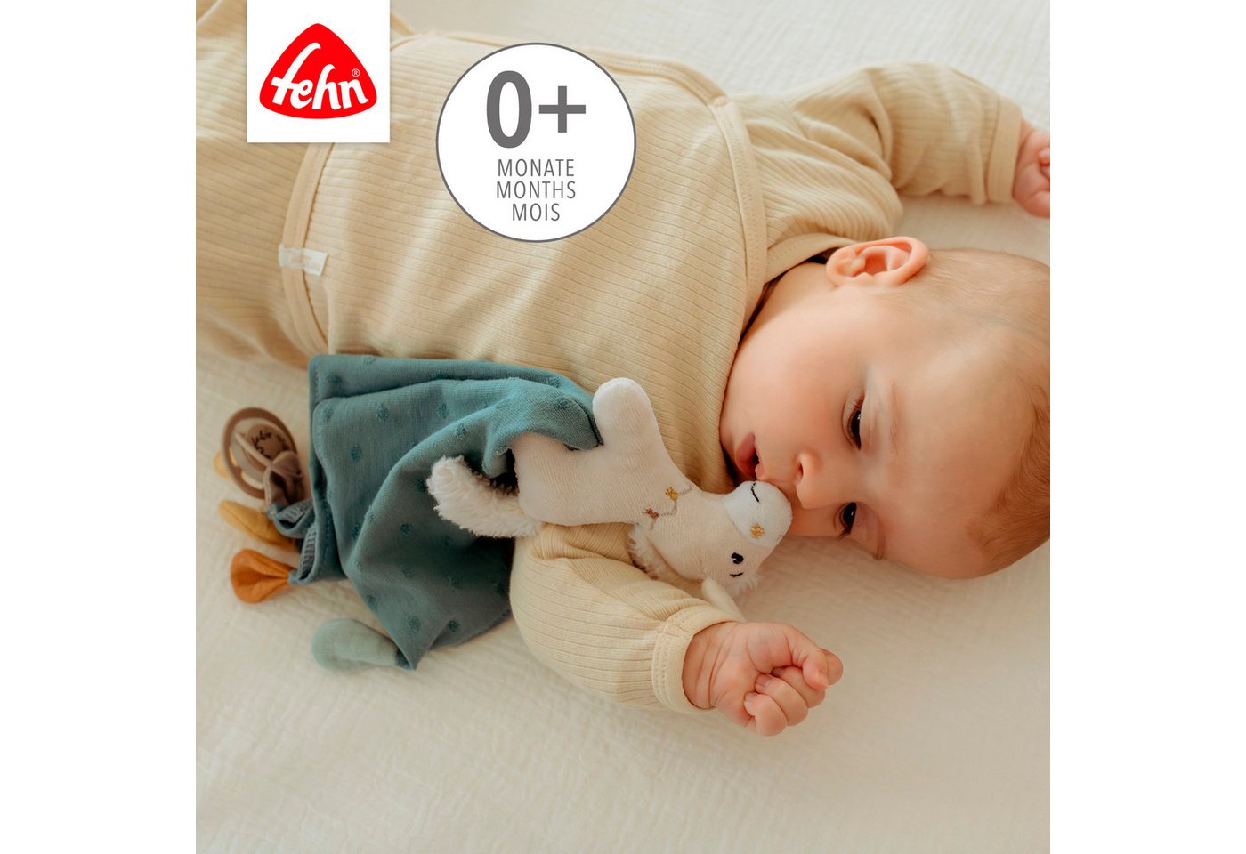 Fehn Kuscheltuch Pferdinand, Pferd Bild 2