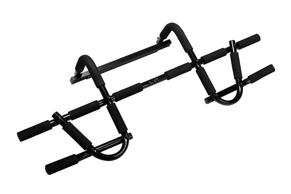 VirtuFit Klimmzugstange VirtuFit Pull Up Bar Deluxe Klimmzugstange für Türrahmen Schwarz Bild 4