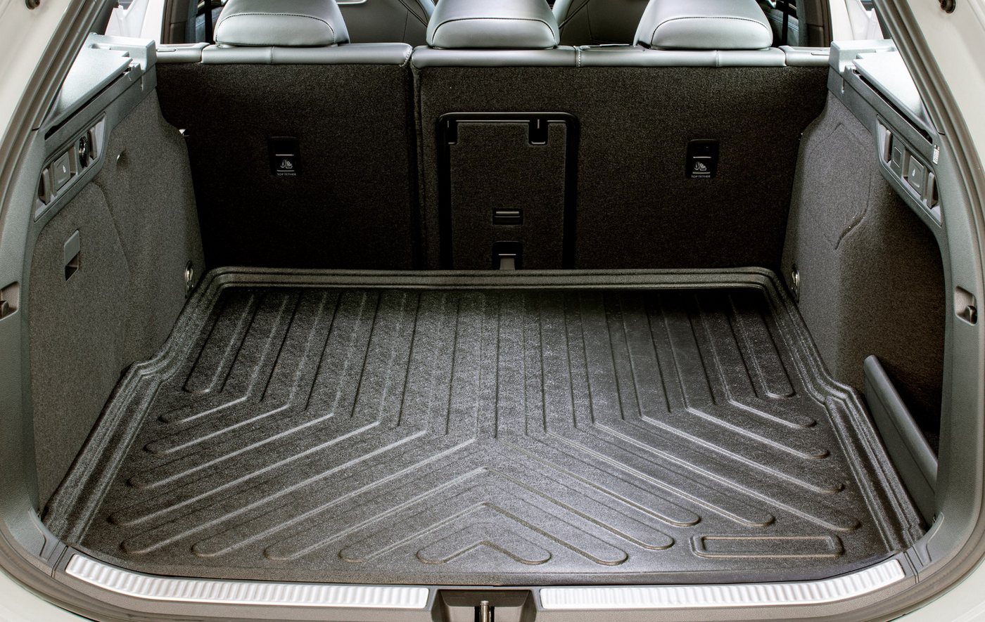 fussmattenprofi.com Auto-Fußmatten 3D Auto Gummimatten&Kofferraumwanne passend für Skoda Karoq 2017-2026 Bild 4