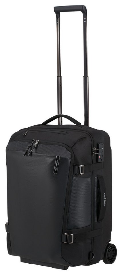 Samsonite Reisetasche ARMOX, 55 cm, Duffle mit Rollen TSA-Schloss Packgurte Trolley-Gestänge Bild 2