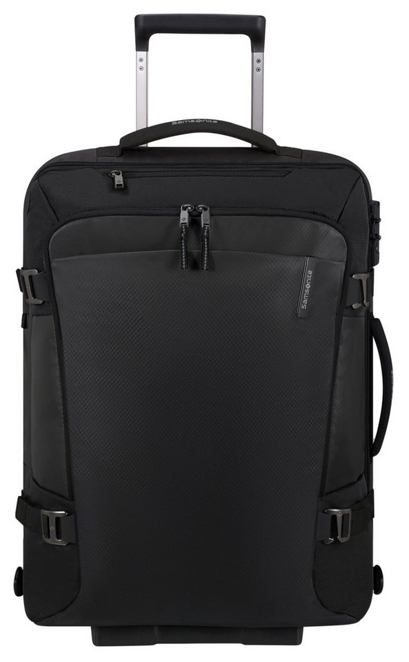 Samsonite Reisetasche ARMOX, 55 cm, Duffle mit Rollen TSA-Schloss Packgurte Trolley-Gestänge Bild 3