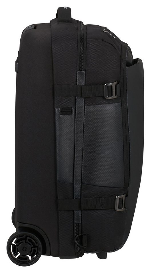 Samsonite Reisetasche ARMOX, 55 cm, Duffle mit Rollen TSA-Schloss Packgurte Trolley-Gestänge Bild 4
