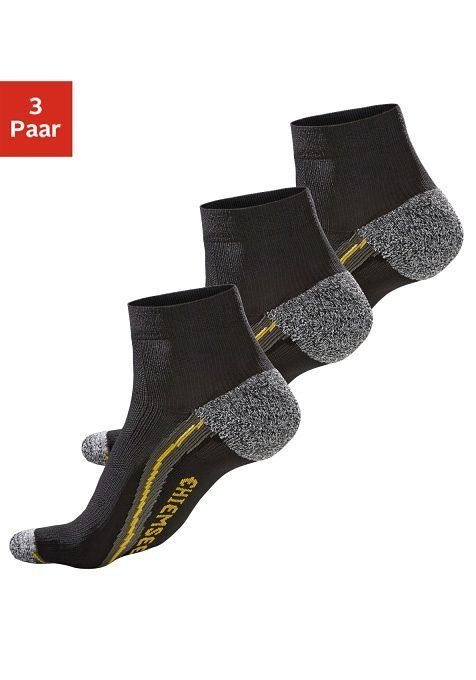 Chiemsee Wandersocken Herren Kurzsocken, Laufsocken Sportsocken (Packung, 3-Paar, Qaurter) mit Komfortbündchen Bild 2