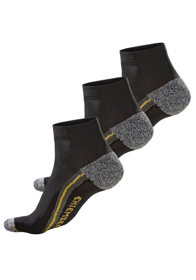 Chiemsee Wandersocken Herren Kurzsocken, Laufsocken Sportsocken (Packung, 3-Paar, Qaurter) mit Komfortbündchen Bild 4