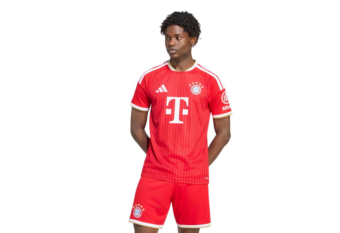 adidas Sportswear Fußballtrikot FCB München 26/27 Heimtrikot Better Scarlet/White Bild 2