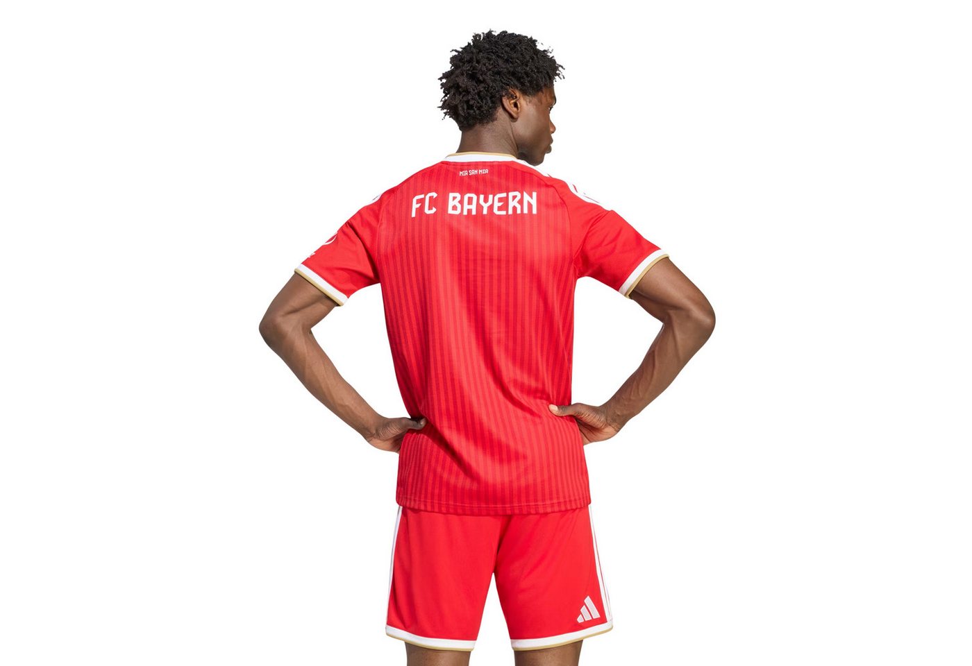 adidas Sportswear Fußballtrikot FCB München 26/27 Heimtrikot Better Scarlet/White Bild 5