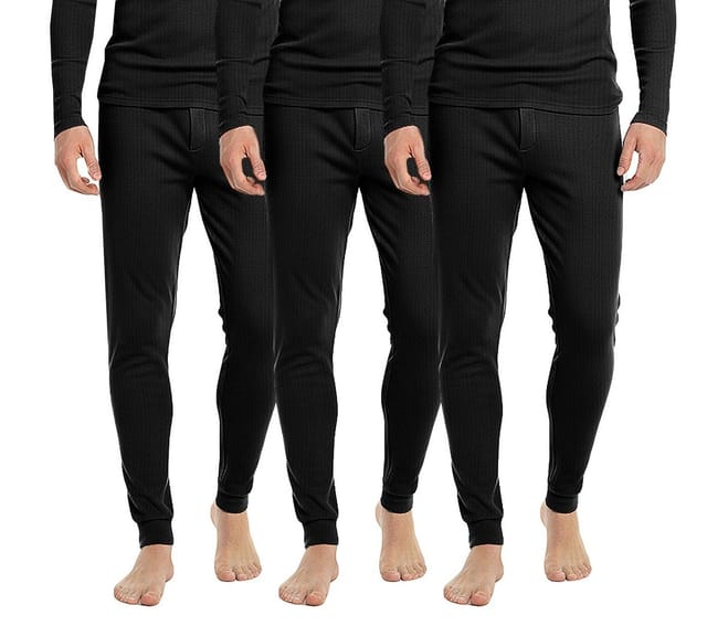 Rungassi Thermounterhose 3 x lange Herrenunterhose Thermo Langarm Hose HEAT BOOSTER 139 Farbe: