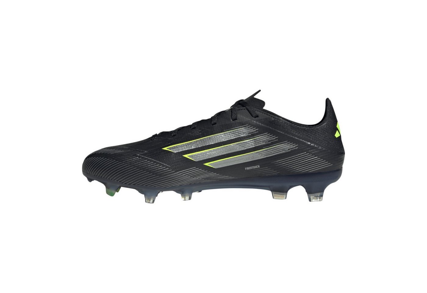 adidas Performance F50 Pro FG (für feste Böden) schwarz/silber/lime Herren Fußballschuh