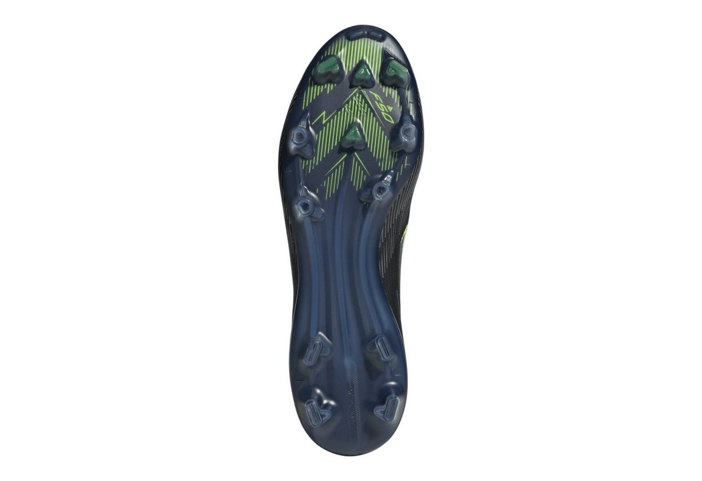 adidas Performance F50 Pro FG (für feste Böden) schwarz/silber/lime Herren Fußballschuh Bild 5