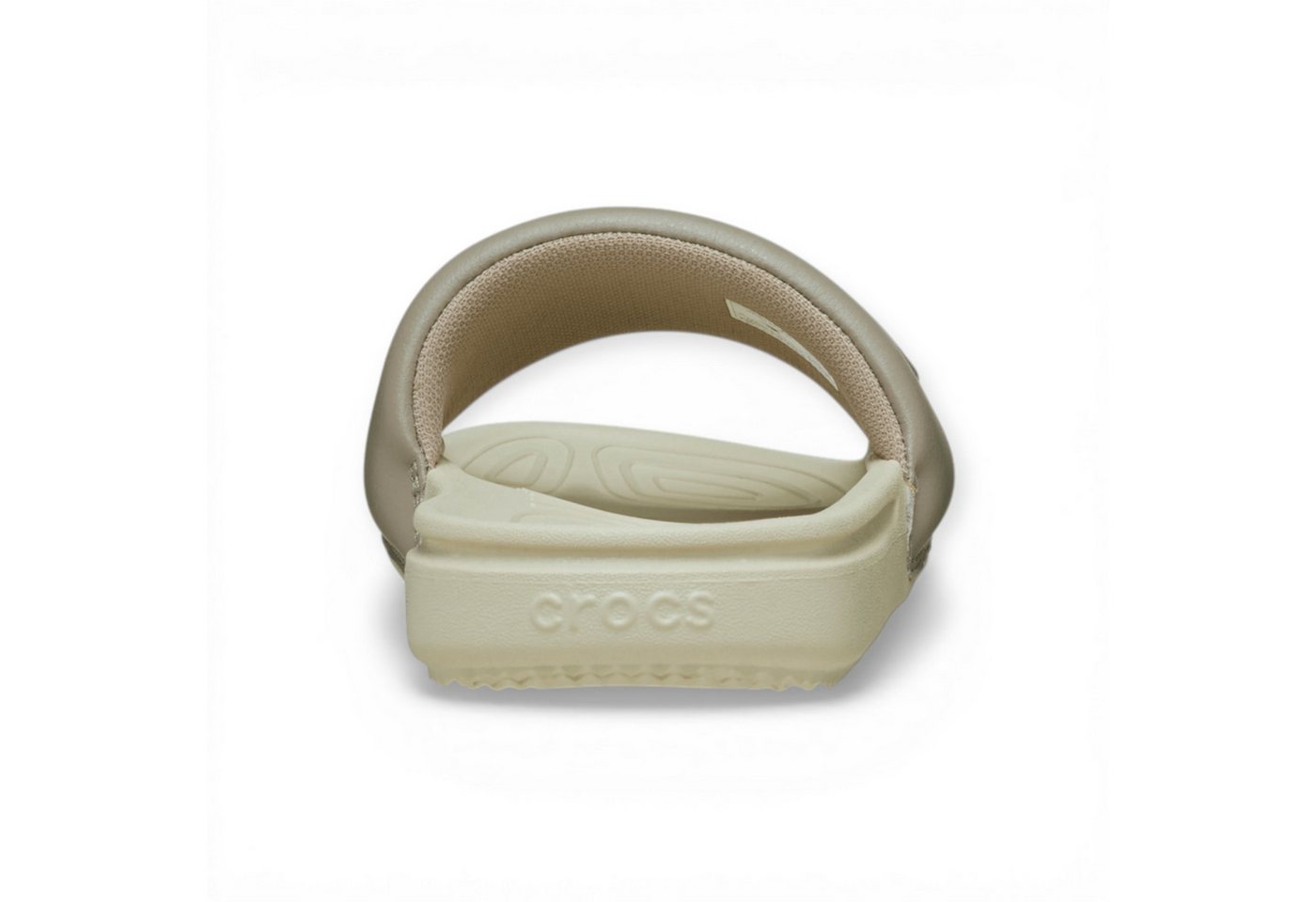 Crocs Sandale All Day Slide bone/taupe Damen Badeschuh Bild 5