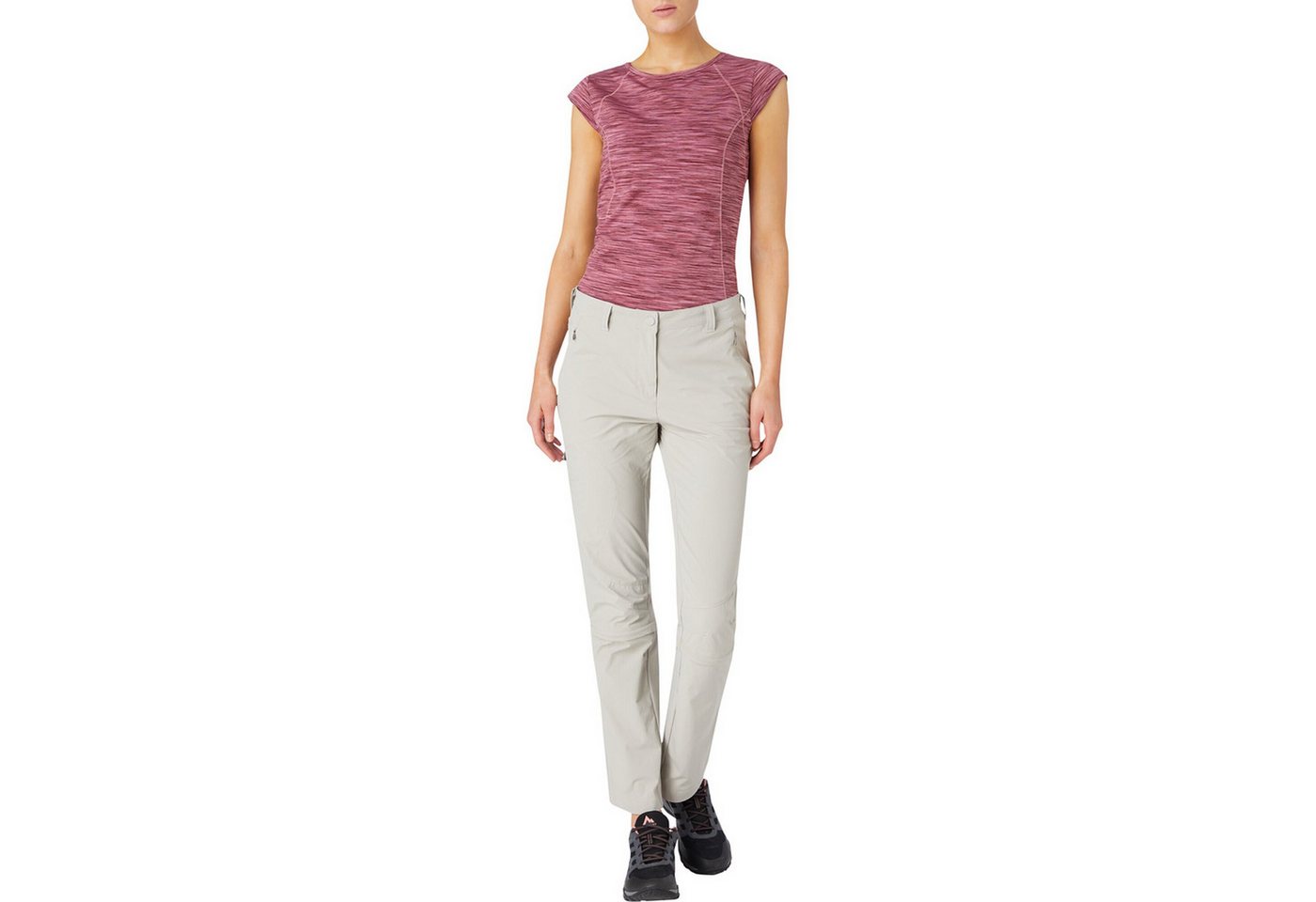 McKINLEY Trainingshose Da.-Abzipphose Mandorak II W GREY Bild 3
