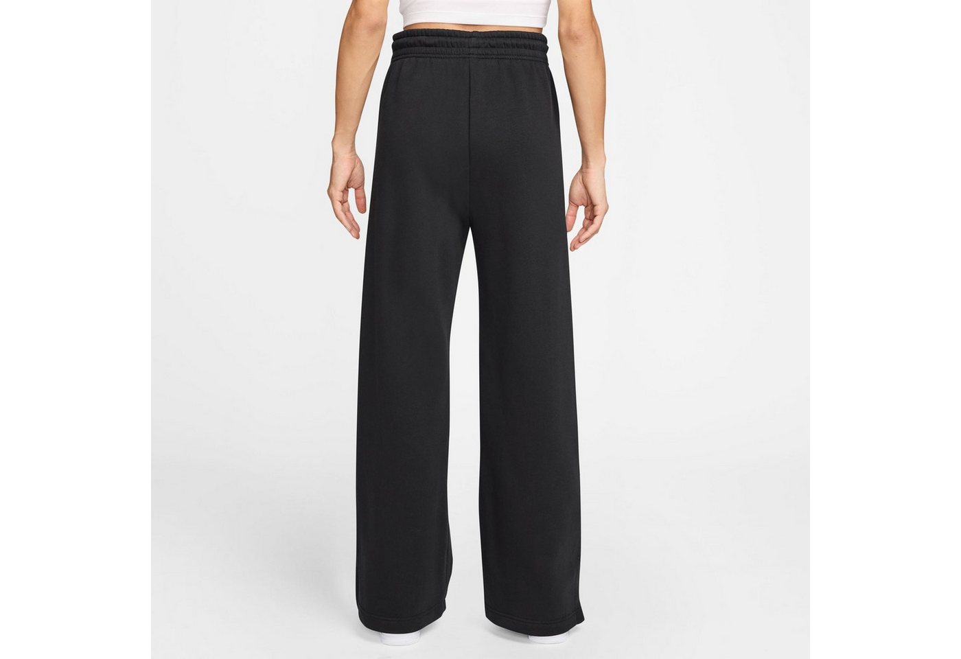 Nike Sporthose W NSW PHNX FLC HR PANT WIDE 2 BLACK/SAIL Bild 3