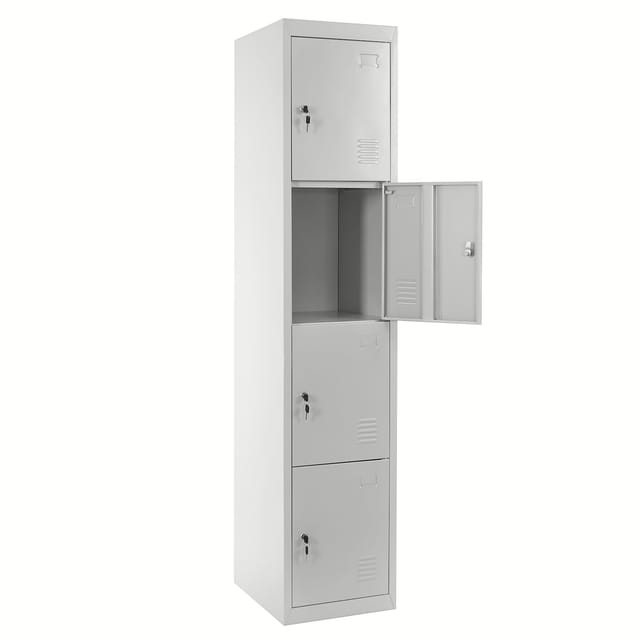 MCW Schließfach Preston T163 Grau