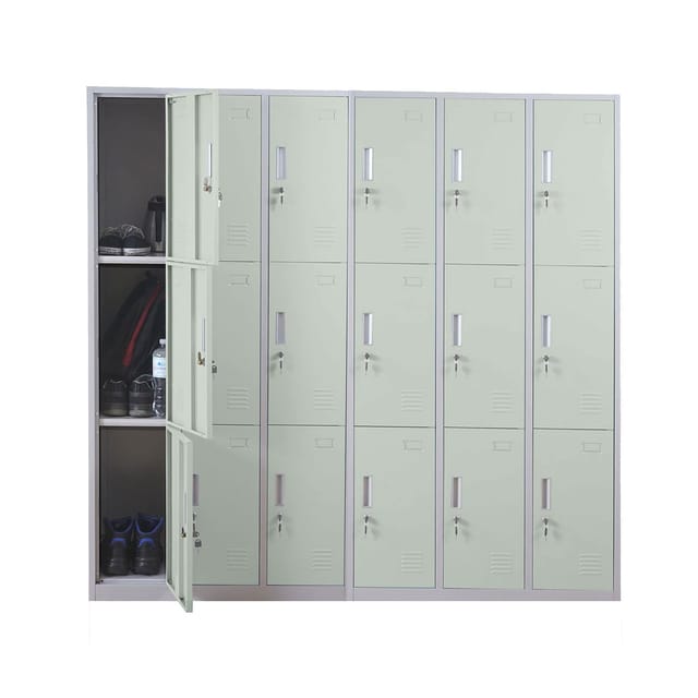MCW Schließfach Preston T829 Grün 18 Fächer
