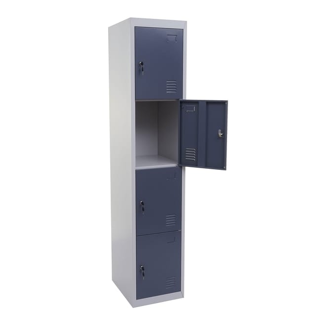 MCW Schließfach Preston T163 Anthrazit-Grau