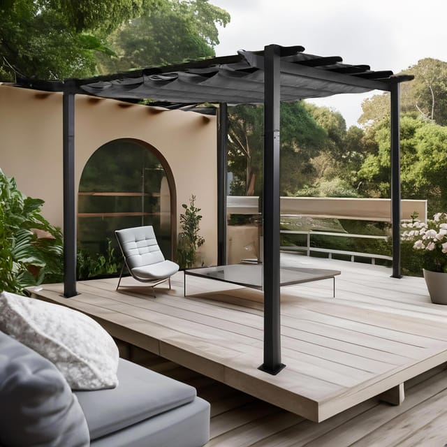 MCW Pergola N93 Anthrazit 3x3m