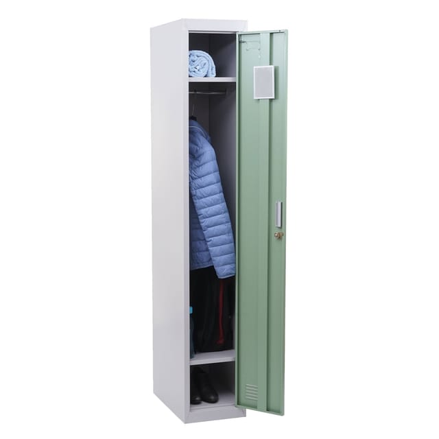 MCW Spind Boston T163 Metall Nach ASR A4.1 Mint-Grün