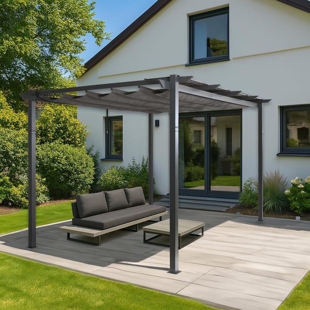 MCW Pergola N93 Anthrazit 3x4m