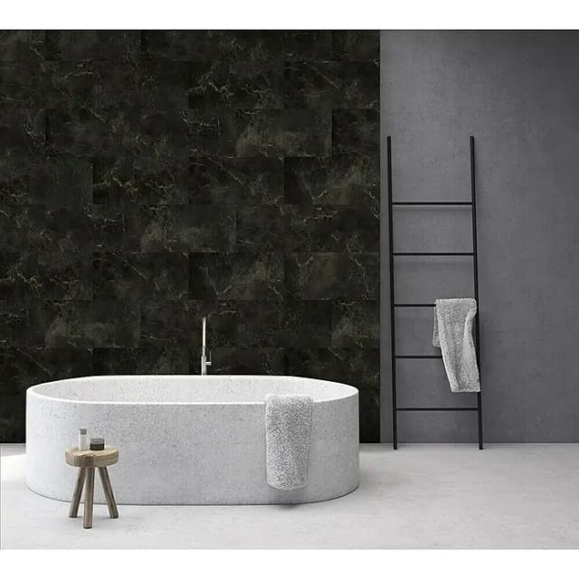 Grosfillex Komposit-Wandpaneele GX Wall+ Black Marble 30 cm x 60 cm