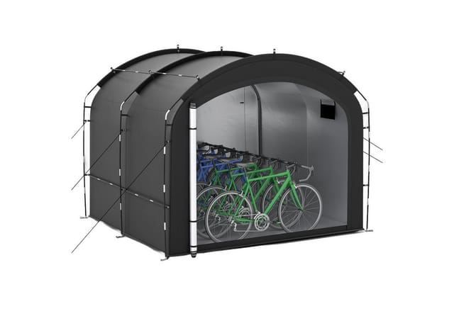 Costway Fahrradgarage für 7-8 Fahrräder 254 x 215 x 192 cm
