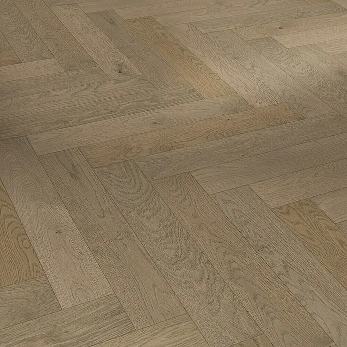 Parador Parkettmuster Trendtime 3 Living Plus Eiche Chalet Grau Lackiert Matt