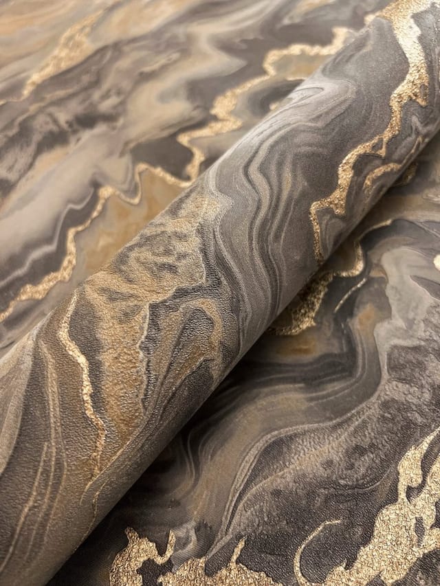 Newroom Vinyltapete Abrus Taupe Marmor Modern FSC®