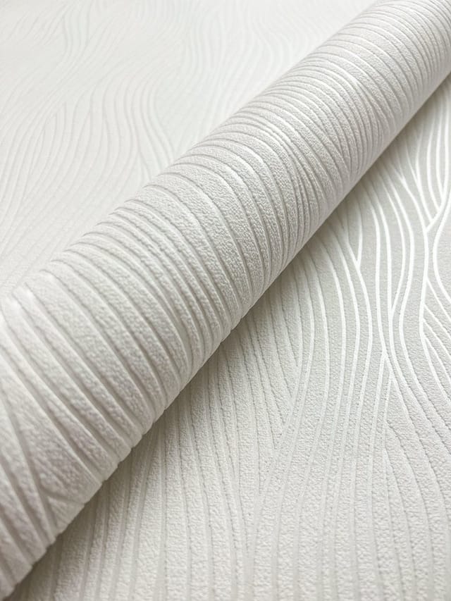 Newroom Vliestapete Rimeda White Wellen Streifen FSC®