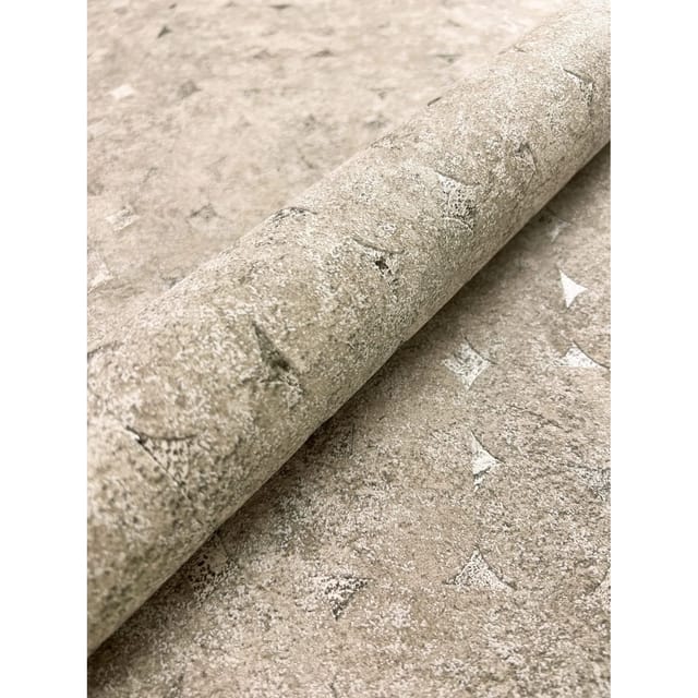 Newroom Vliestapete Saran Taupe Rauten Modern FSC®