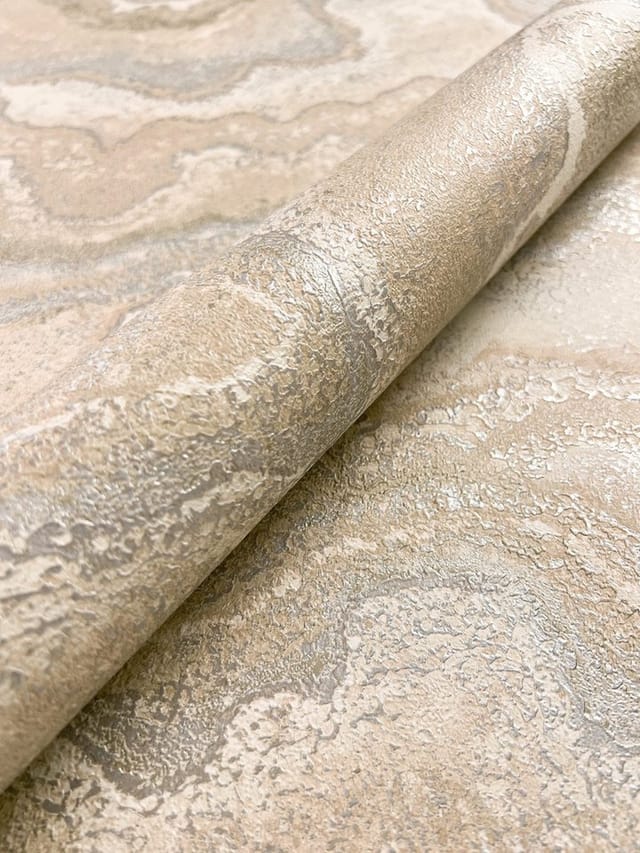 Newroom Vliestapete Dione Beige Marmor Modern FSC®