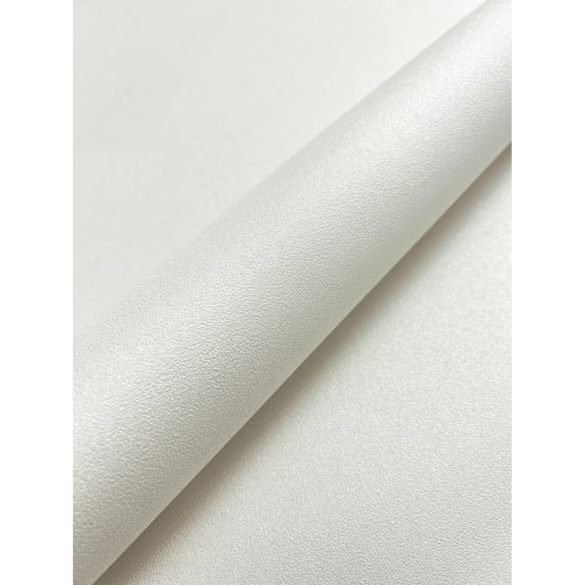 Newroom Vliestapete Shimmer White Unifarbe Modern