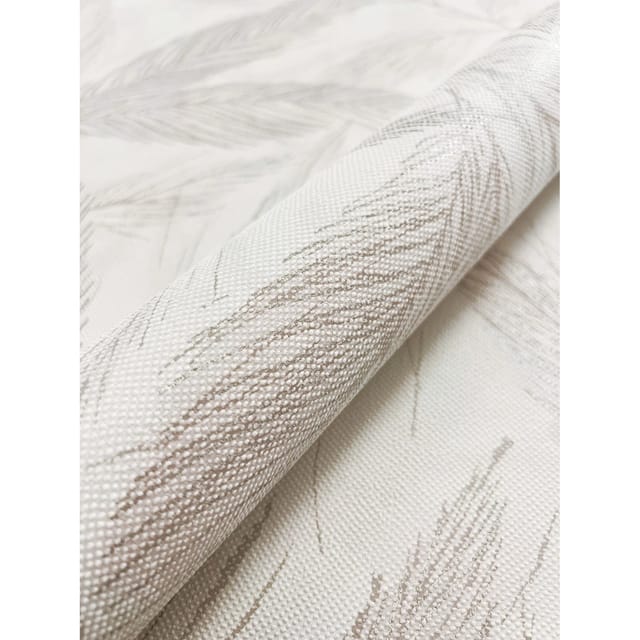 Newroom Vliestapete Denisa Beige Blätter Skandinavisch Strukturiert FSC®